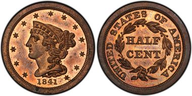 1841 1/2C Original PR64RB