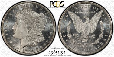 1879-O $1 MS64PL