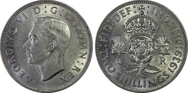 1939 Florin S-4081 AU58