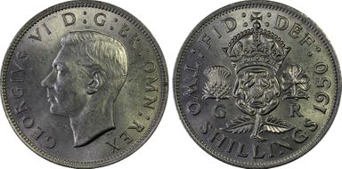 1950 Florin S-4107 MS63