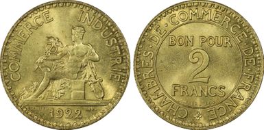 1922 2 Fr Gad-533 F-267 MS66