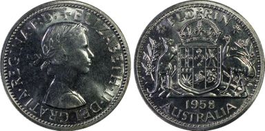 1958(m) Florin PR66