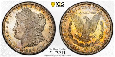 1887-S $1 MS65
