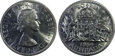 1959(m) Florin PR67