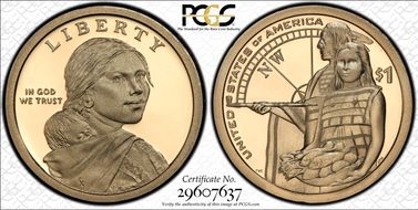 2014-S $1 Native American PR69DCAM