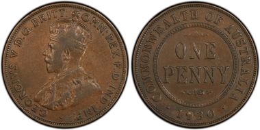 1930 (m) 1D Indian obverse VF25BN