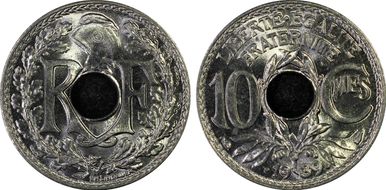 .1939. 10C Gad-287 F-139 MS66