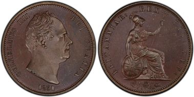 1831 1/2D S-3847 Bronzed PR64