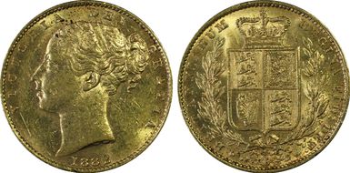 1882-M Sov S-3854A Shield MS61