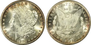 1883-CC $1 MS64