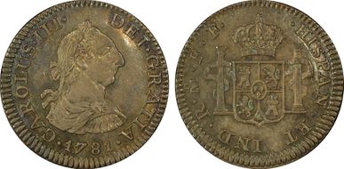 1781-Mo FF 1/2 R Calico-207 MS64