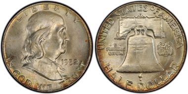 1952-D 50C MS66+ FBL