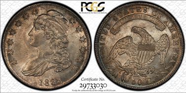1835 50C O-101 MS63