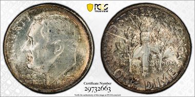 1952 10C MS66+ FB