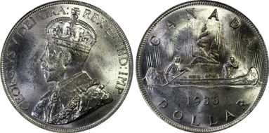 1936 S$1 MS64+