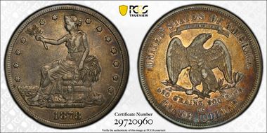 1878-CC T$1 Trade VF35