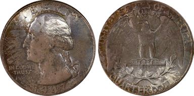 1947 25C DDO FS-101 MS65