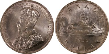 1936 S$1 SP65+