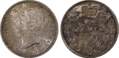 1901 10C MS63+