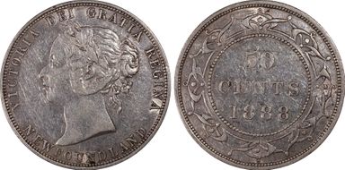 1888 50C XF45