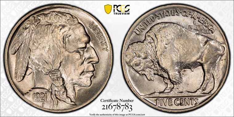 Cert 21678783 - Coin Image