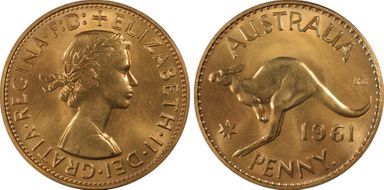 1961 Y. (p) 1D PR67RD