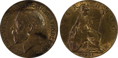 1921 1/4D S-4060 MS63RB