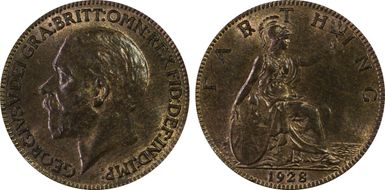 1928 1/4D S-4061 MS65RB