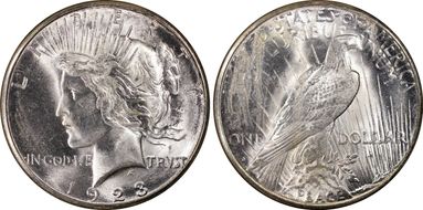 1923-S $1 MS64
