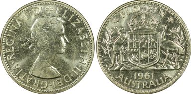1961(m) Florin PR65