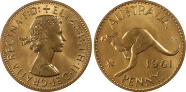 1961 Y. (p) 1D PR66RD