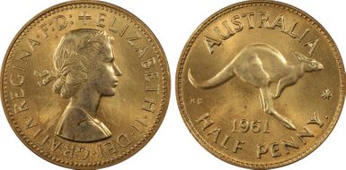 1961 Y. (p) 1/2D PR65RD