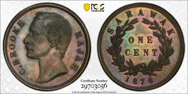 1870 1C PR62BN