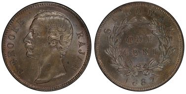 1887 1C MS64BN