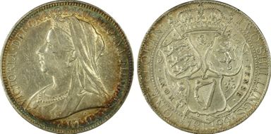 1899 Florin S-3939 AU53
