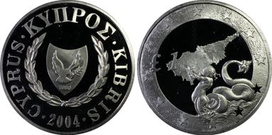 2004 £1 European Union CuNi MS67