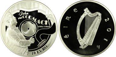 2014 € 10 John McCormack PR69DCAM