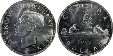 1952 S$1 FWL MS64+