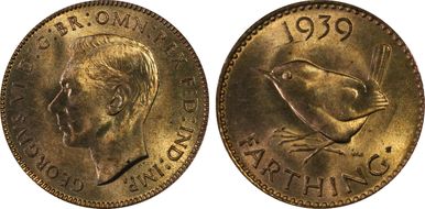 1939 1/4D S-4116 MS64RD