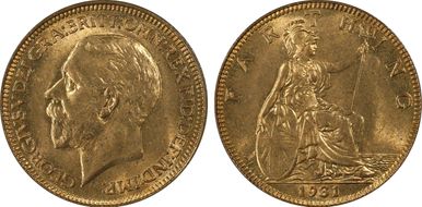 1931 1/4D S-4061 MS64RD
