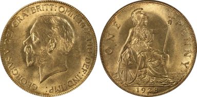 1928 1D S-4055 MS65RD