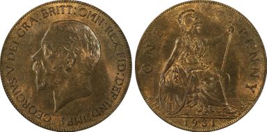 1931 1D S-4055 MS65RB