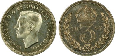1937 3D S-4088 Crowned 3 PR66CAM