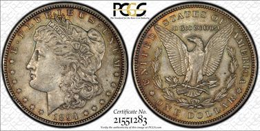 1894-O $1 AU55