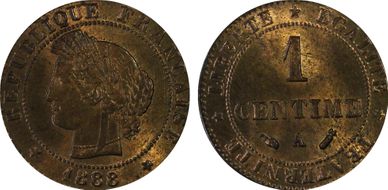 1888-A 1C Gad-88 F-104 MS64+ RB