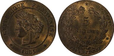 1885-A 5C Gad-157a F-118 MS65RB