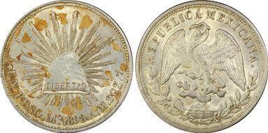 1898-Mo AM Peso Restrike KM-409.2 N1