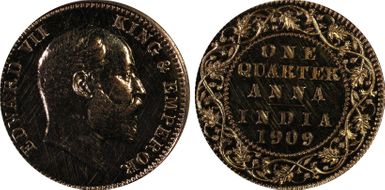 1909(C) 1/4 An SW-7.179 Restrike PR61RD