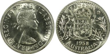 1958(m) Florin PR66