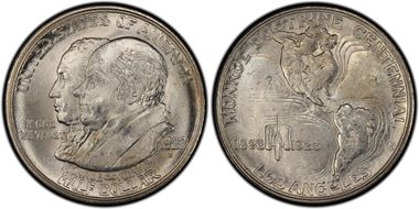 1923-S 50C Monroe MS65